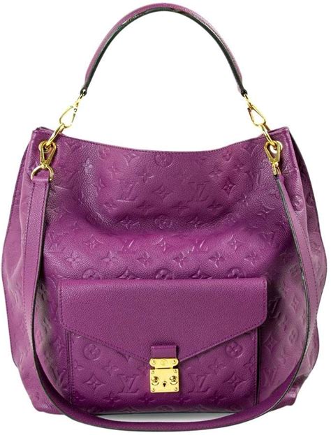 purple lv bag.